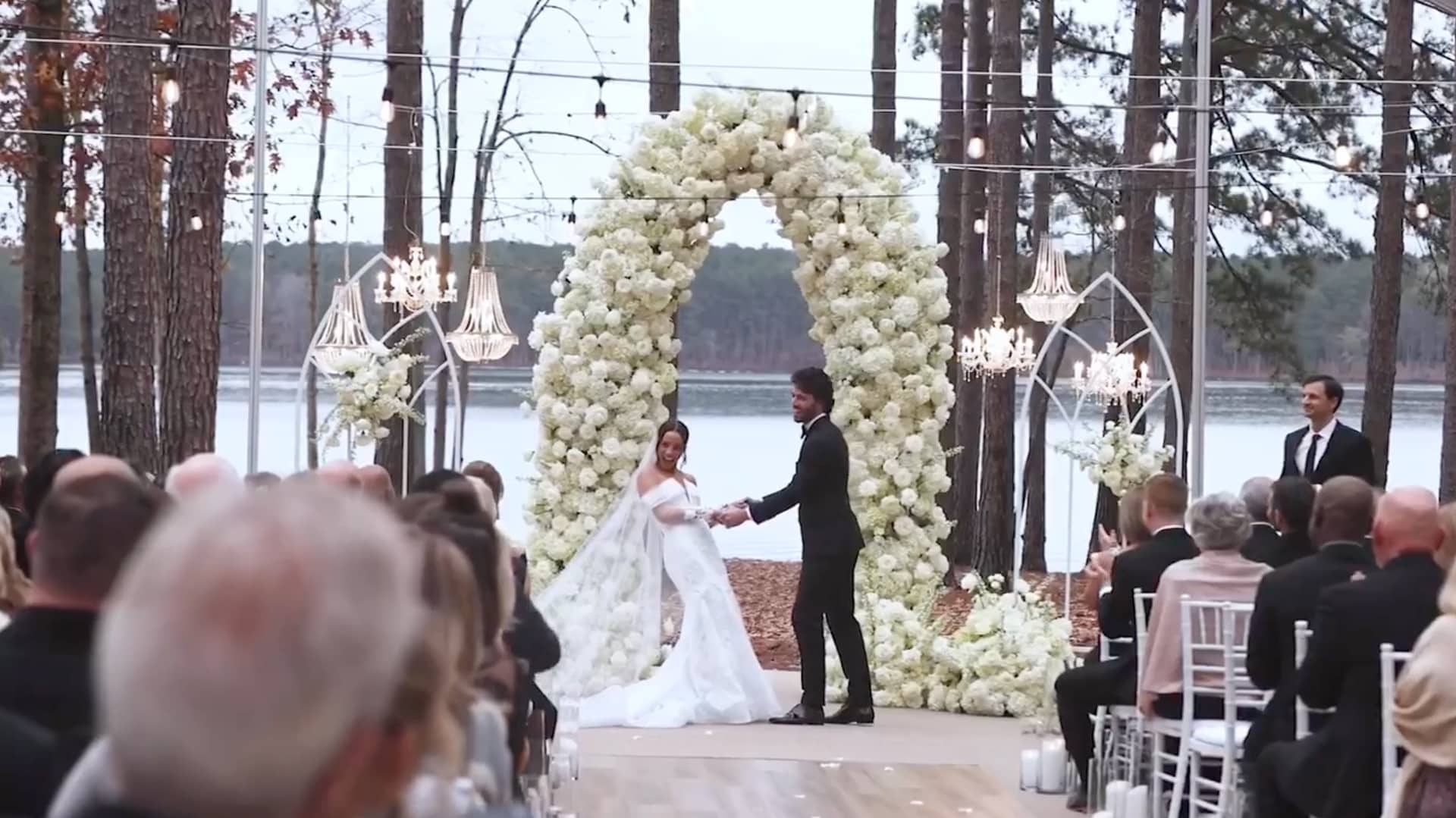 Dansby Swanson & Mal Pugh wedding